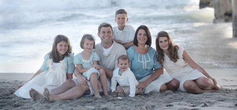 Dr. Allen and His Family